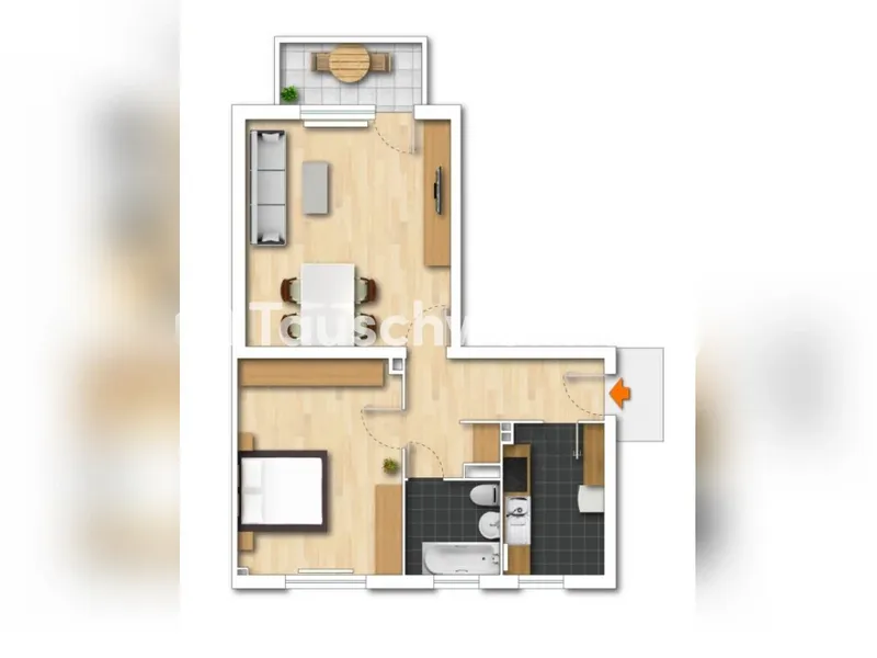 Tauschwohnung: Suche 4 Zimmer gegen neue sanierte 2 Zimmer Wohnung — photo 1